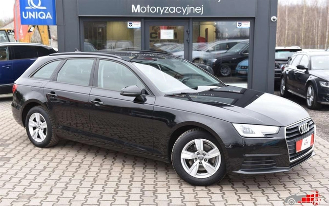 Audi A4 cena 79900 przebieg: 208422, rok produkcji 2017 z Żabno małe 326